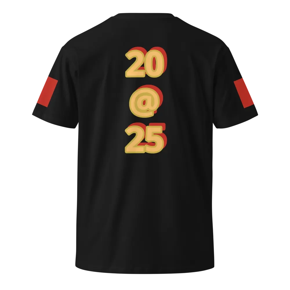 Happy and Free 2025 Unisex T-Shirt product image (2)