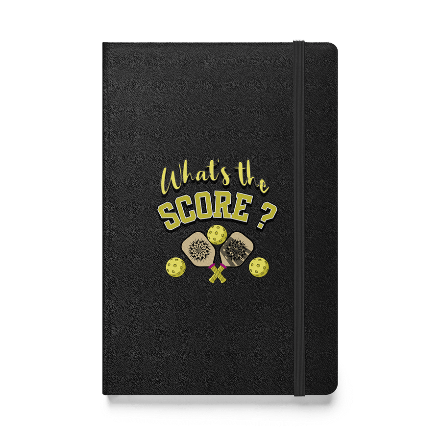 Whats The Score Pickleball Vibrant Hardcover Journal product image (1)