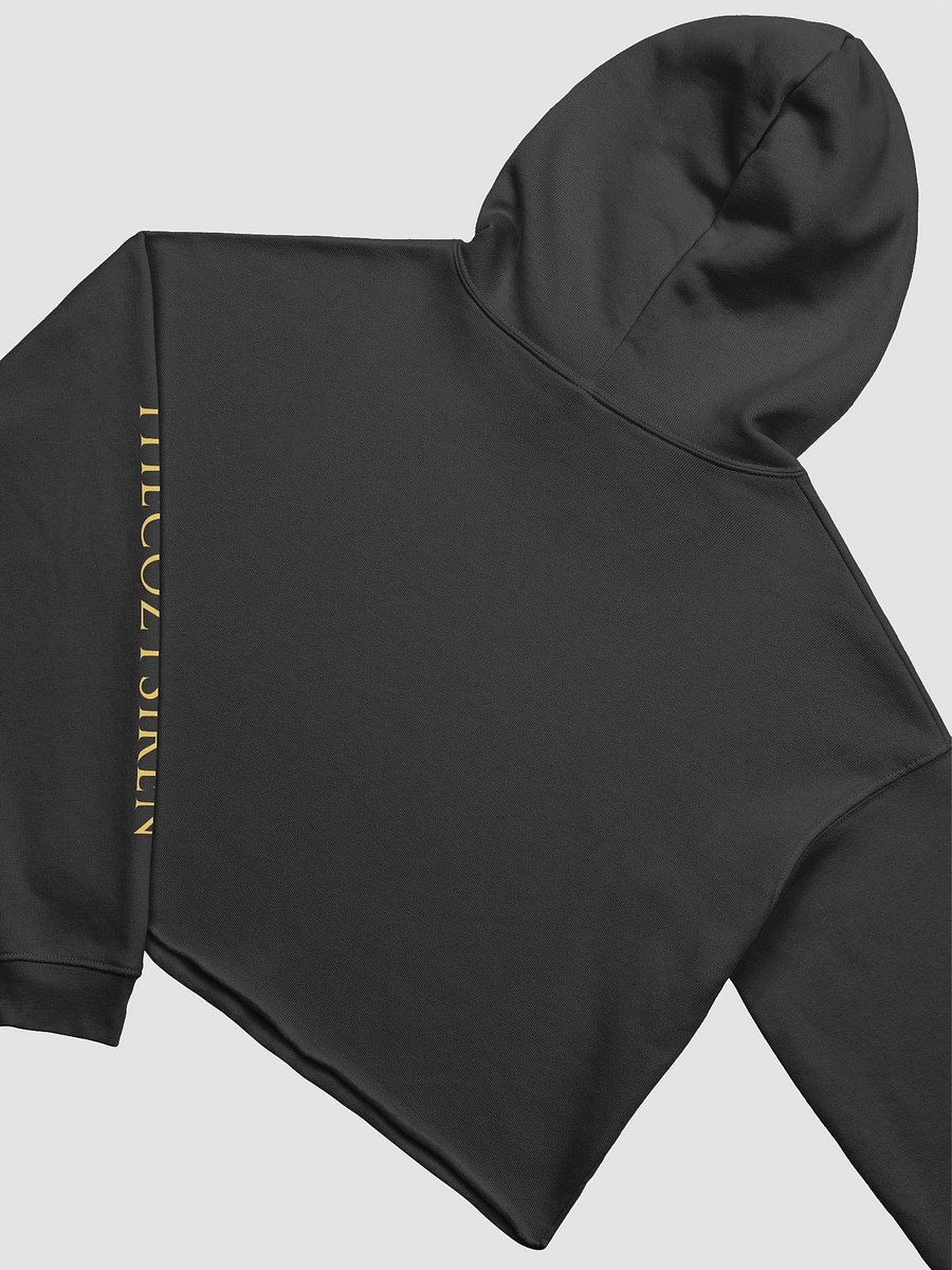 'DON'T STARE' Fleece Crop Hoodie product image (4)