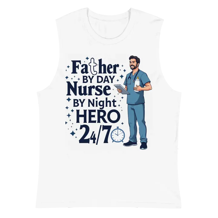 Superhero Nurse Muscle Tank product image (2)