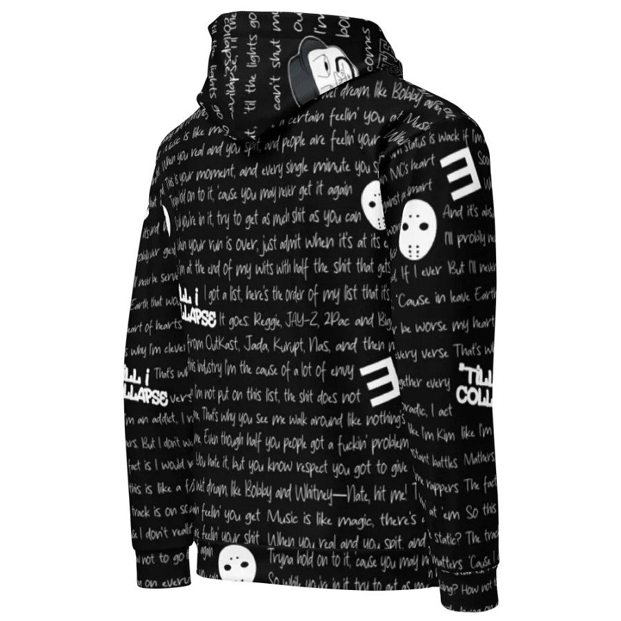 'Till I Collapse - Eminem - BLACK - Unisex Hoodie product image (4)
