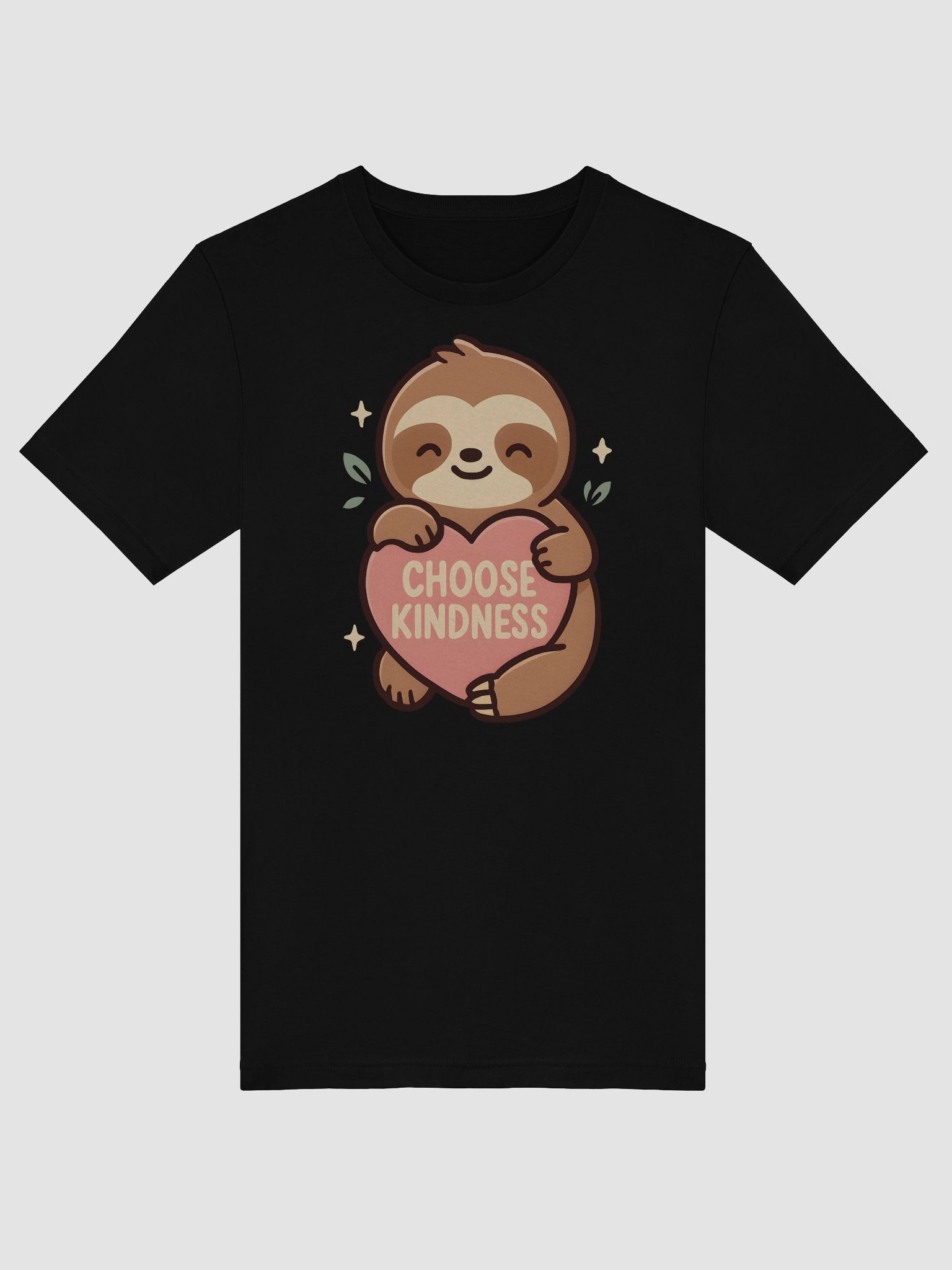 Cheerful Sloth Kindness T-Shirt product image (5)