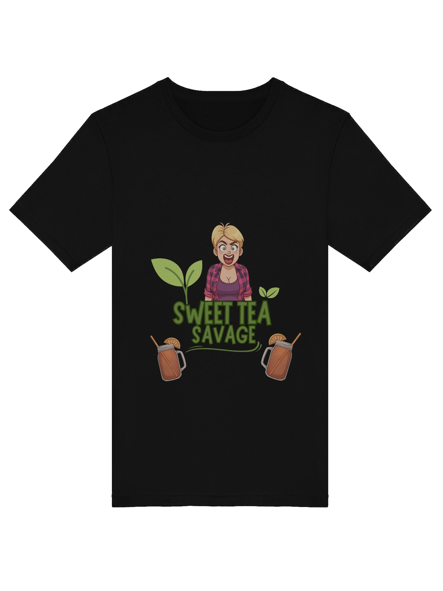 Sweet Tea Savage Tee for Women🍹💋 product image (5)