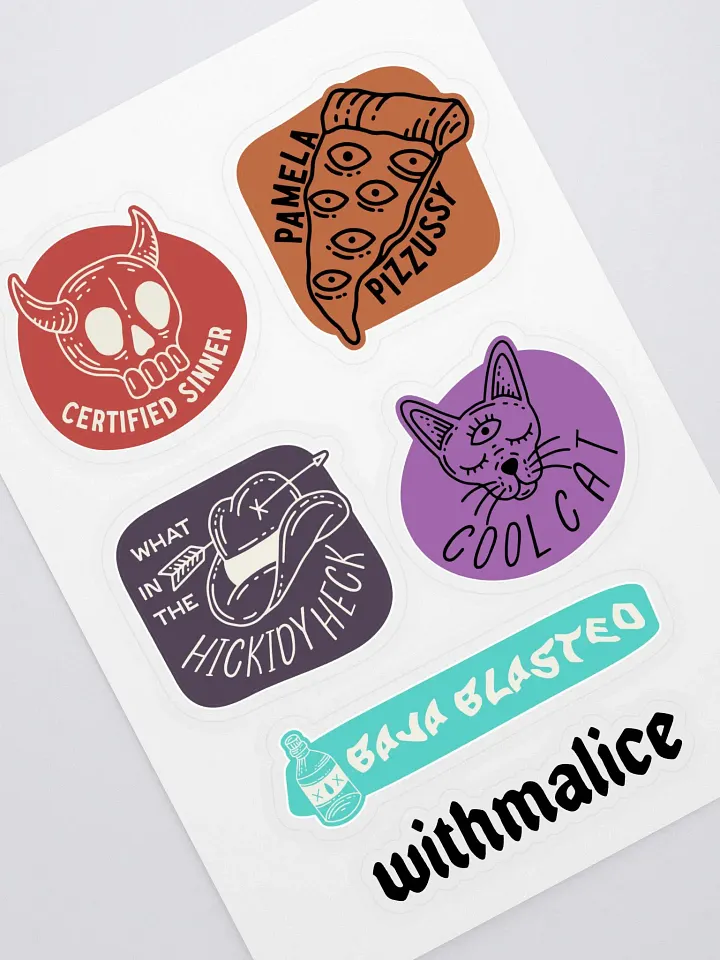 weirdo moments stickers product image (1)