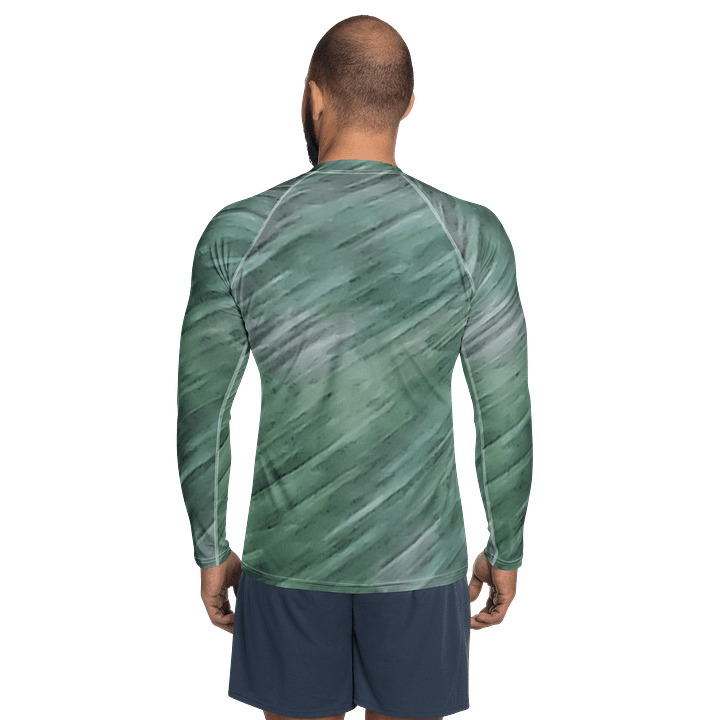 Sun-Proof Men's Rash Guard: Coastal Breeze product image (2)