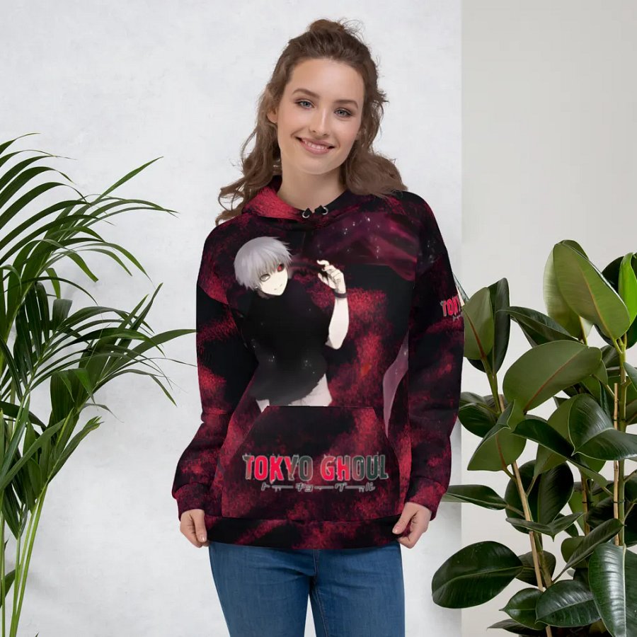 TOKYO GHOUL - KEN KANAKI TIEDYE4ANIME HOODIE product image (5)