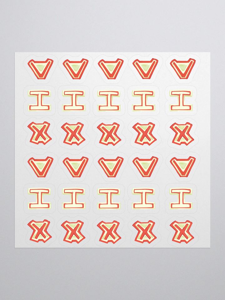 30x "VIX" Candles Sticker Pack product image (1)