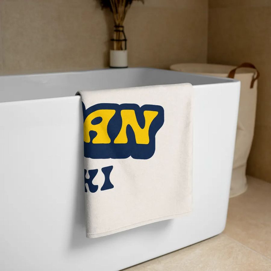 Michigan Waterski Logo Towel product image (3)