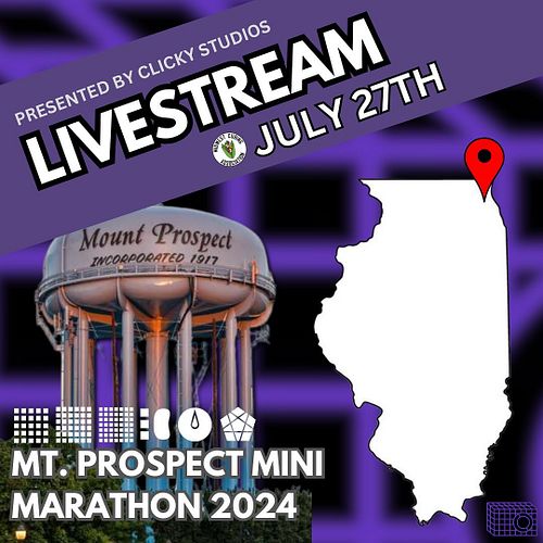 Clicky Studios is coming to the Midwest! We’re proud to announce Clicky Studios will be livestreaming Mt. Prospect Mini Marat...