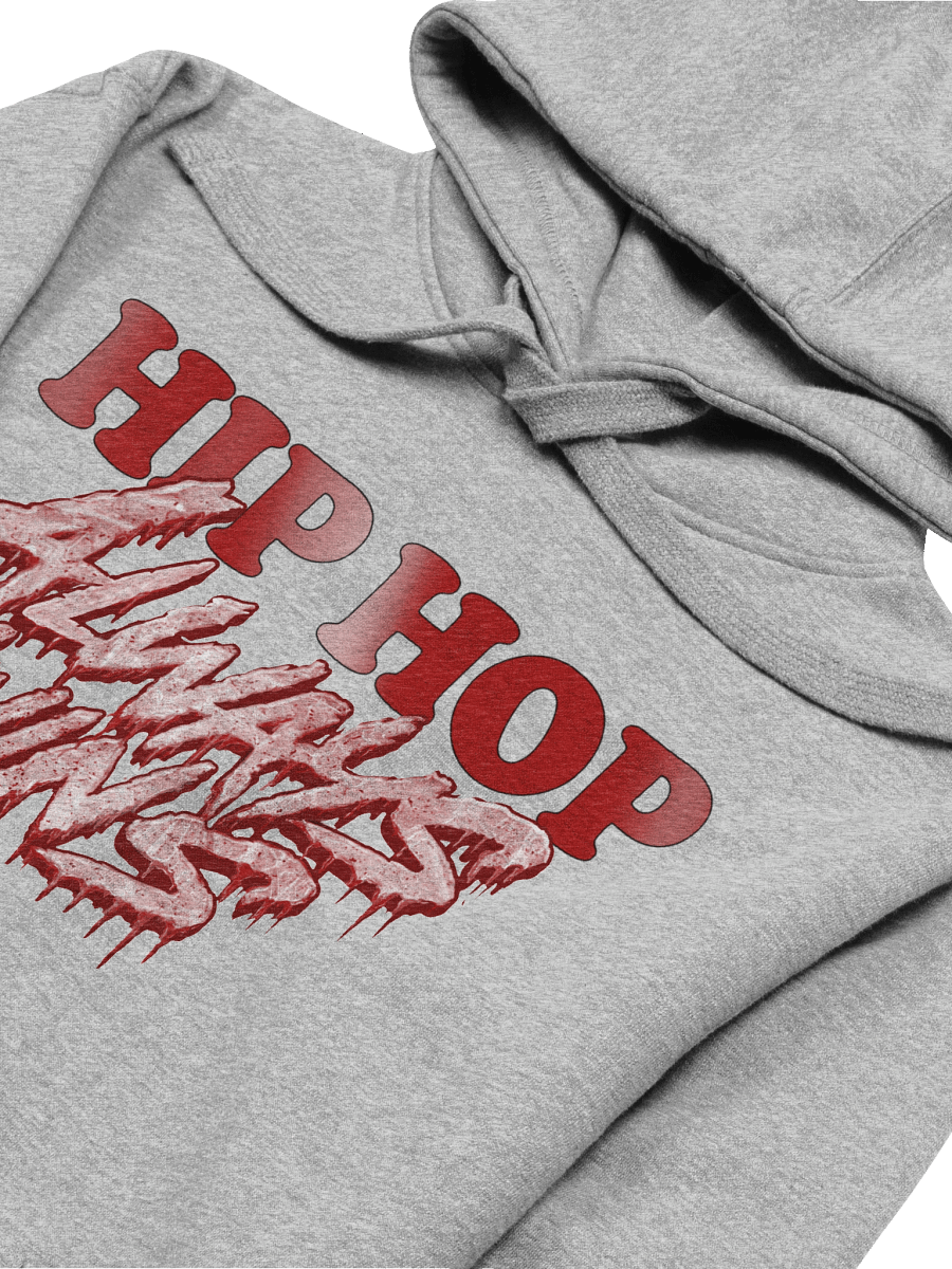 Hip Hop Always Wins Hoodie (Red) product image (12)