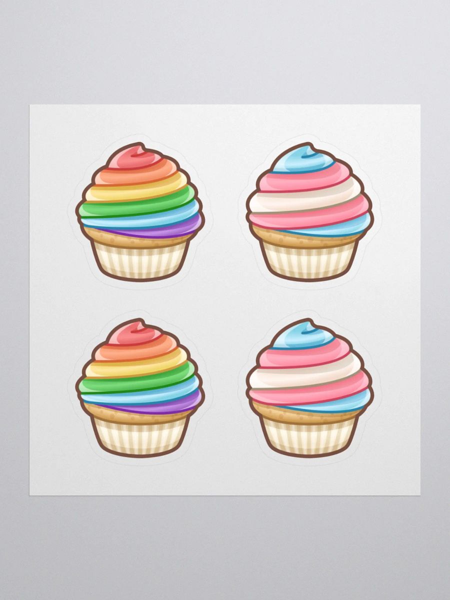 Let's Go Bake Together - Cupcake Stickers product image (1)