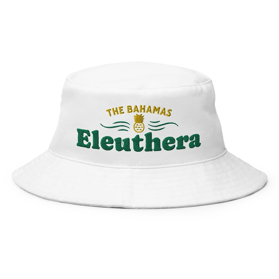 Eleuthera Bahamas Hat : Pineapple Bucket Hat Embroidered product image (7)