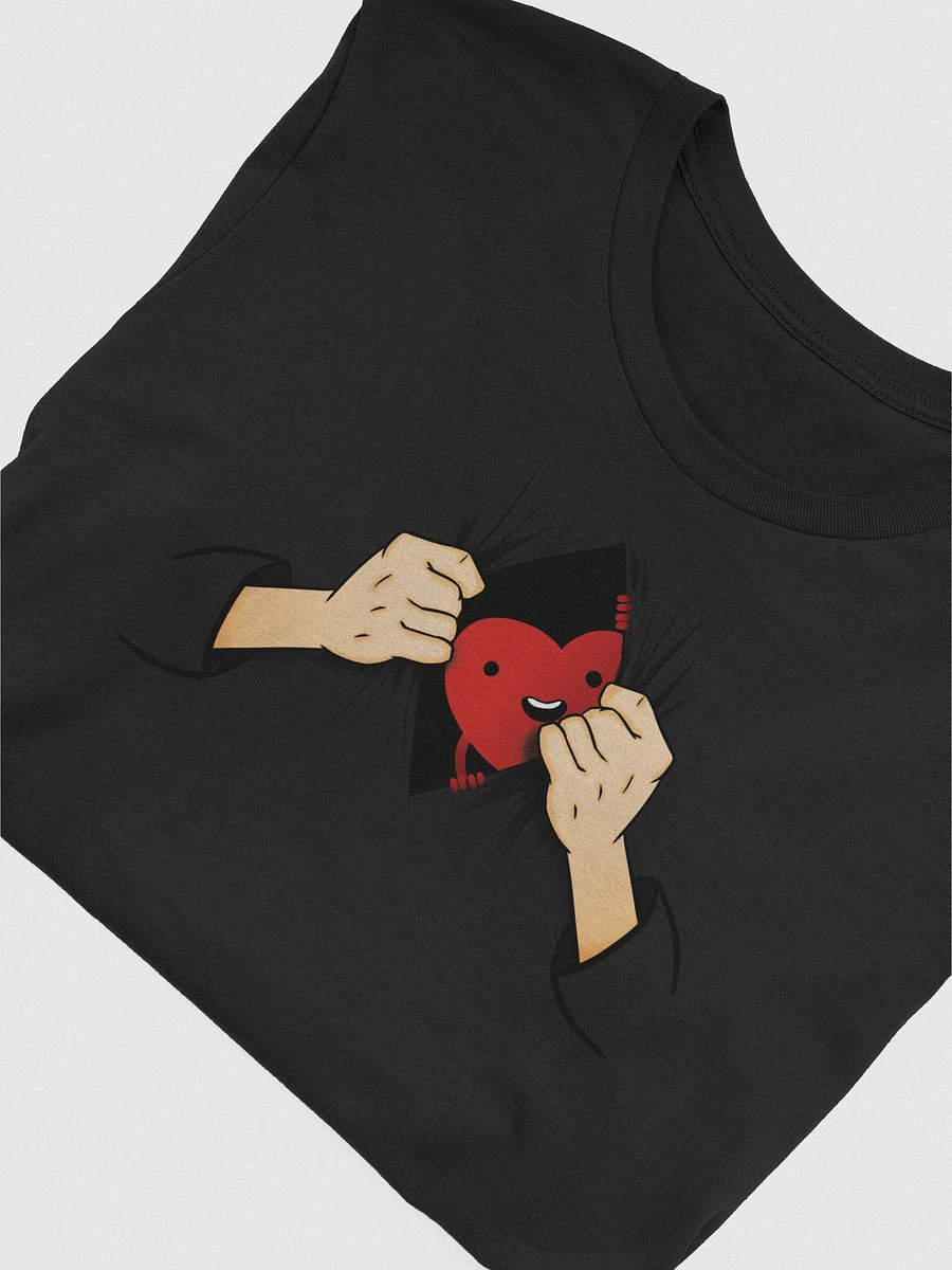 Hello Heart - Black Shirt + White Skin Tone product image (4)