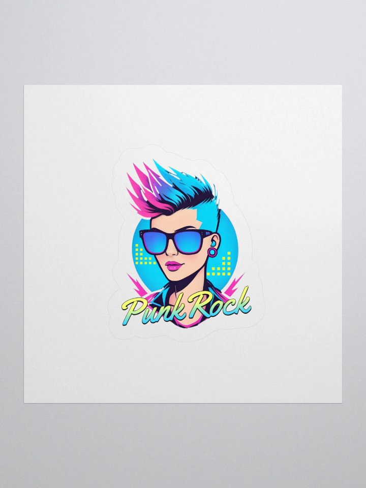 New Wave Punk Sticker product image (1)