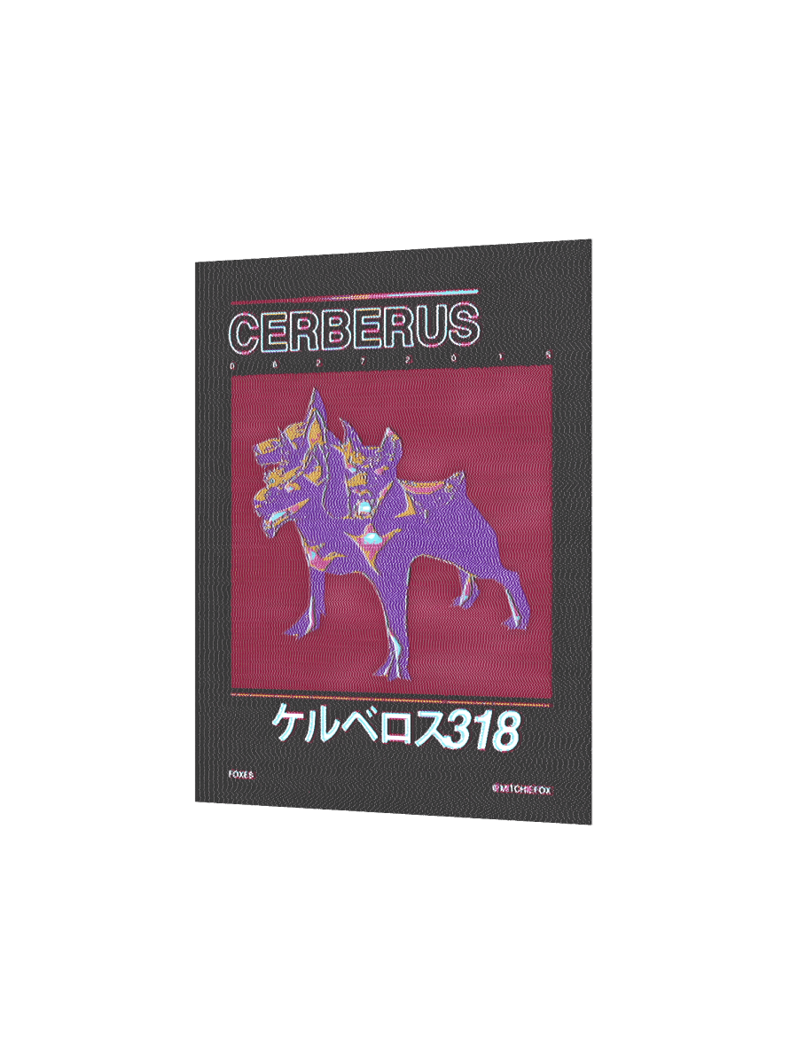 Cerberus VHS poster product image (2)