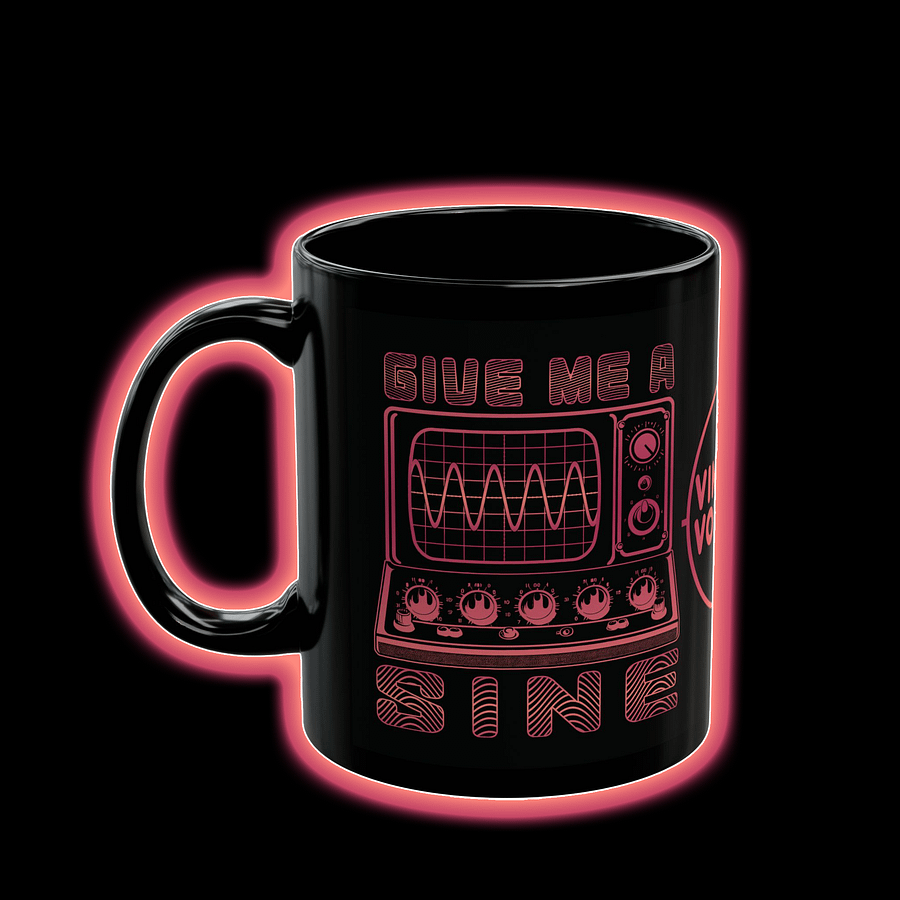 Waveform Mug - Give Me A Sine (Oscilloscope Sound Designer) product image (2)