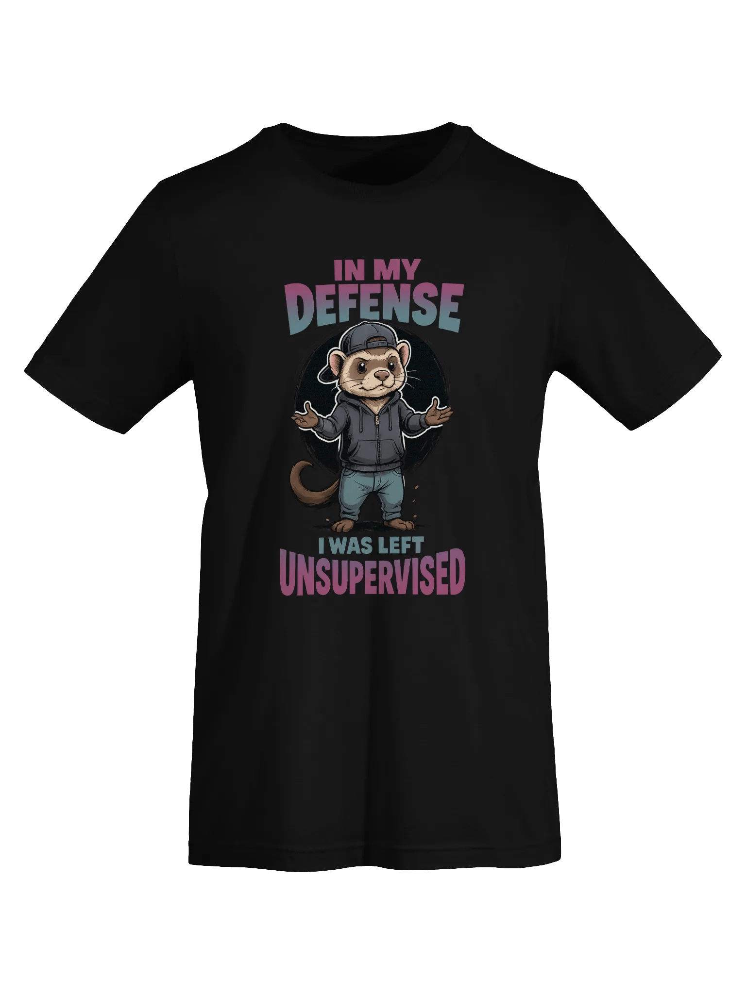 Unsupervised Ferret Hoodie T-Shirt product image (3)