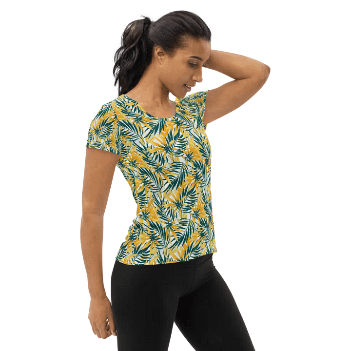 Tropical Summer | Women's Athletic T-Shirt product image (1)