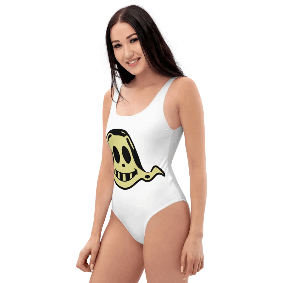 Smiling ghost Smiling, ghost, spooky, cute, cute ghost, boo, funny, humor, spooky, spooky season, spooky cute, spooky, smile, happy, adorable, product image (3)