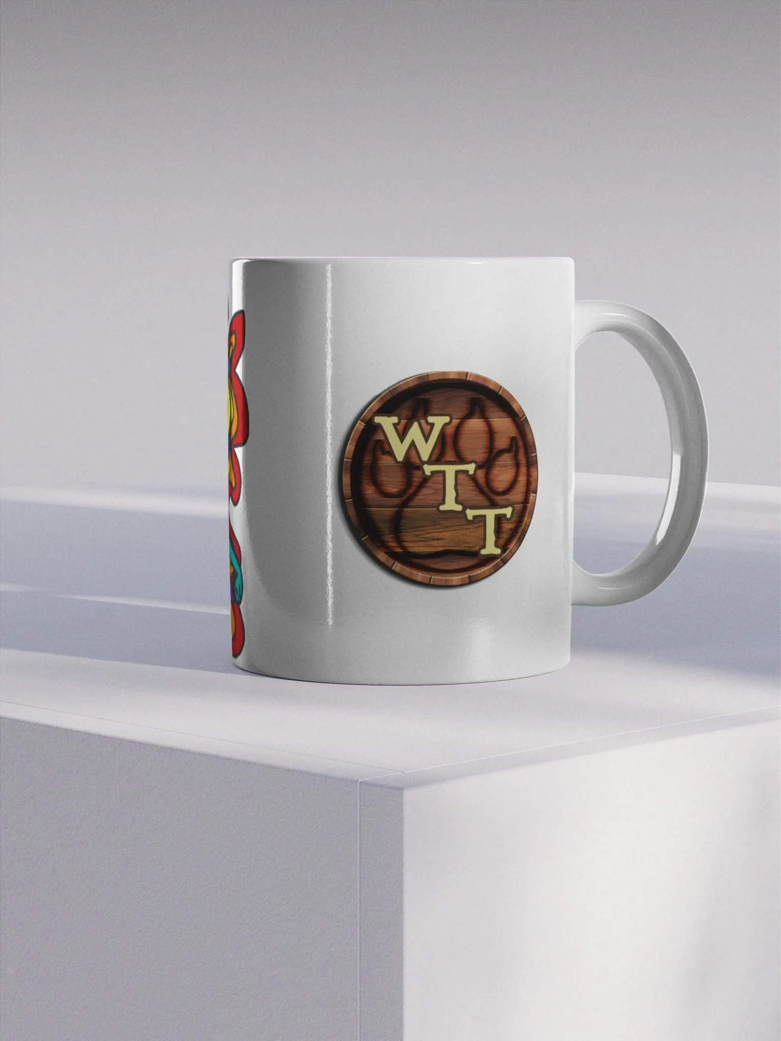 Rainbow Haired Alien Mug product image (2)