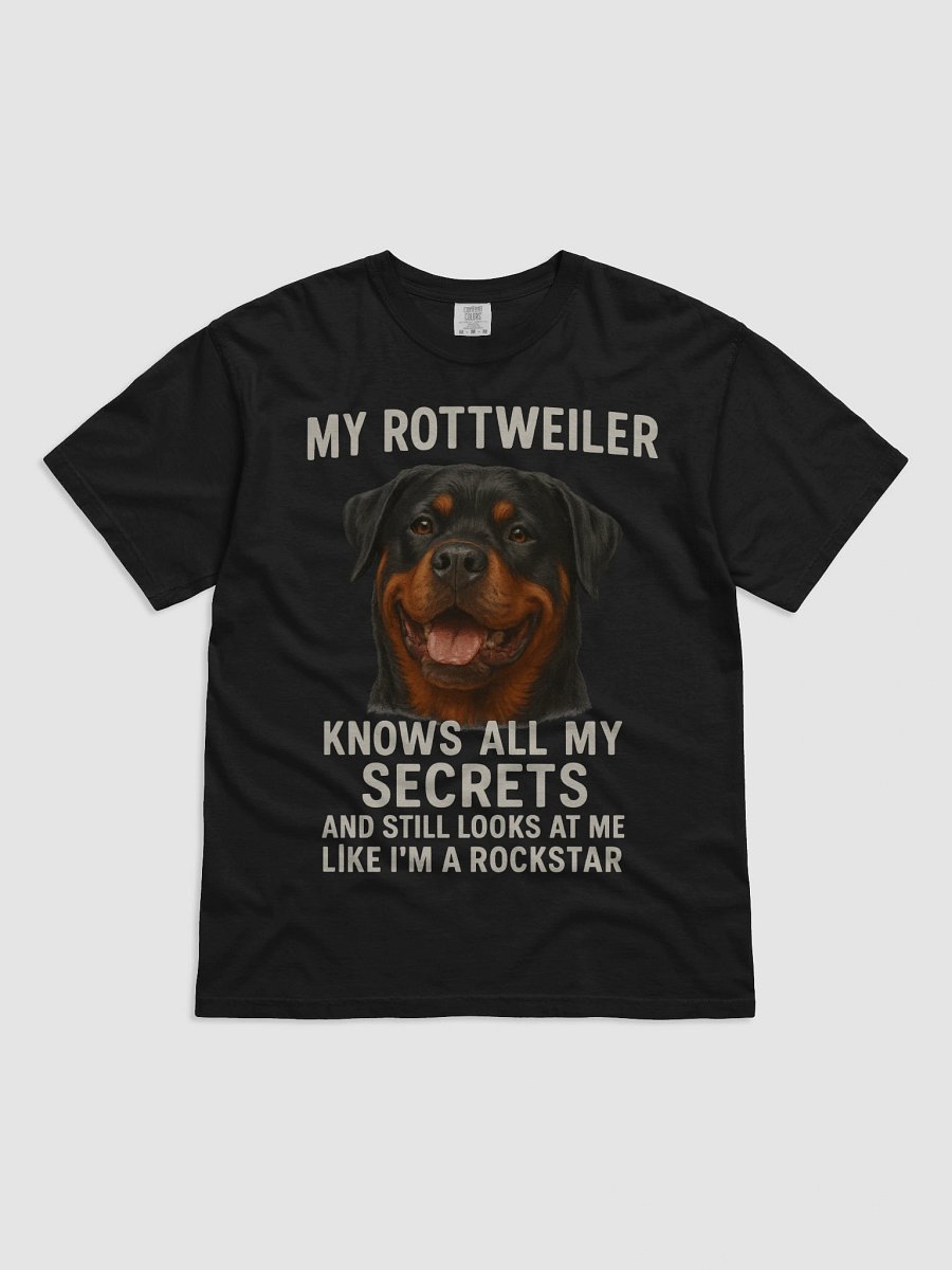 Rockstar Rottweiler Cotton Tee product image (4)