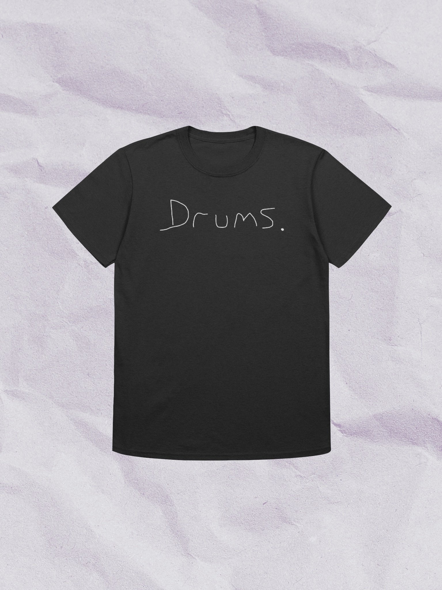 Drums. tee product image (1)