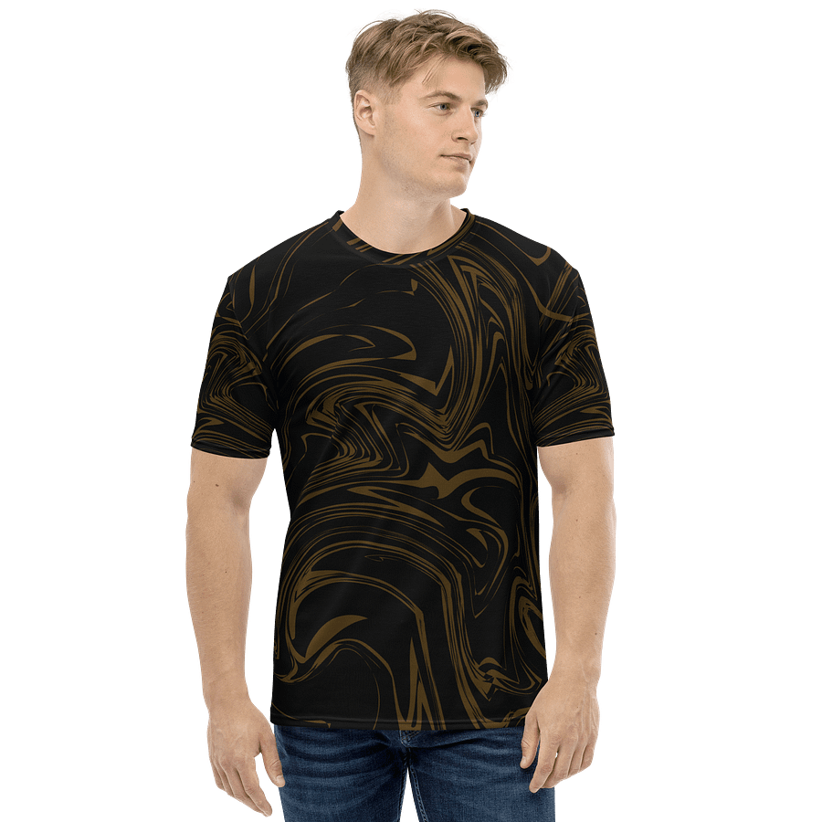 Fluid Gold Marbling All-Over Tee product image (2)