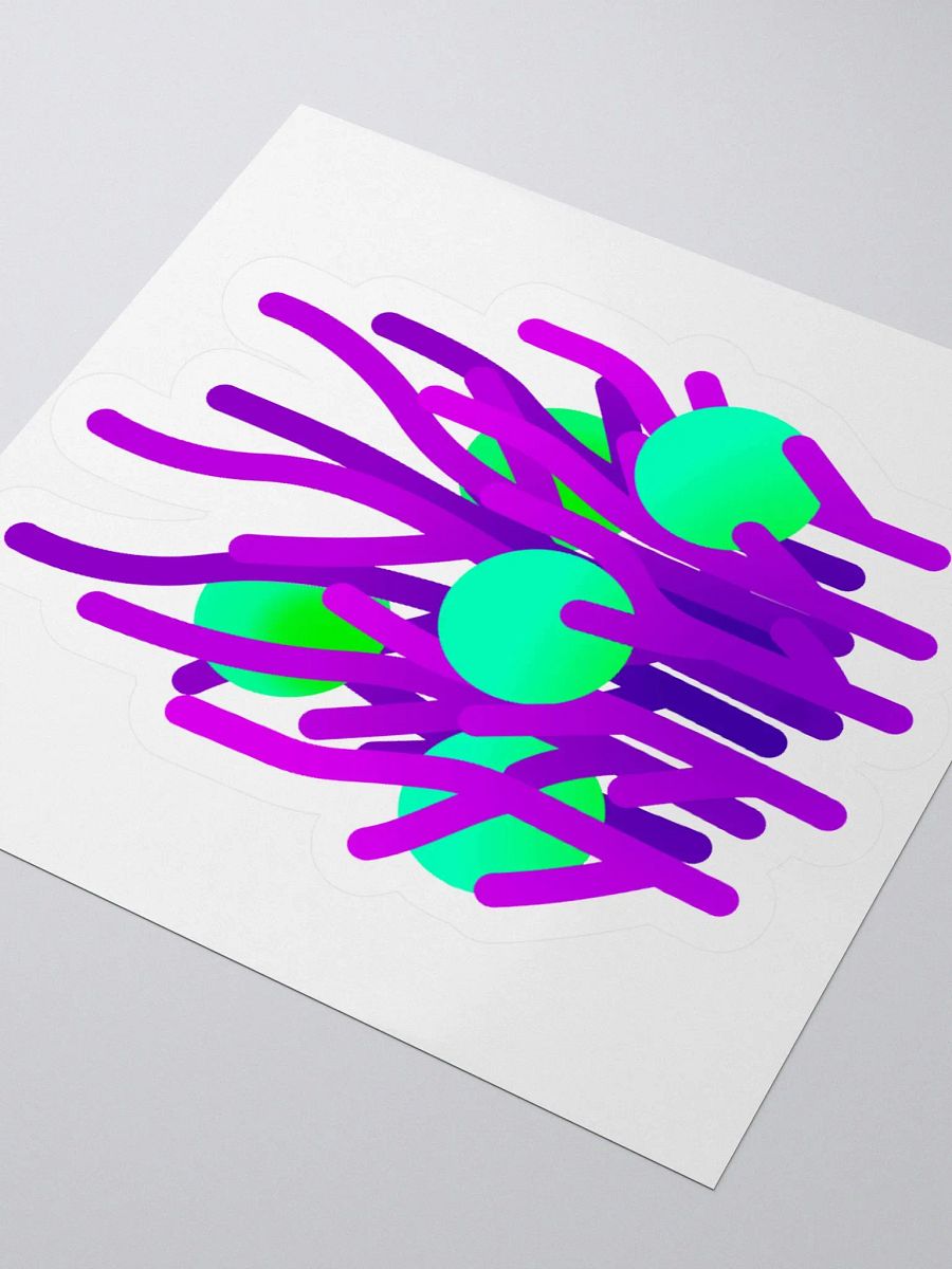 Reef and Algae Artwork Sticker product image (3)