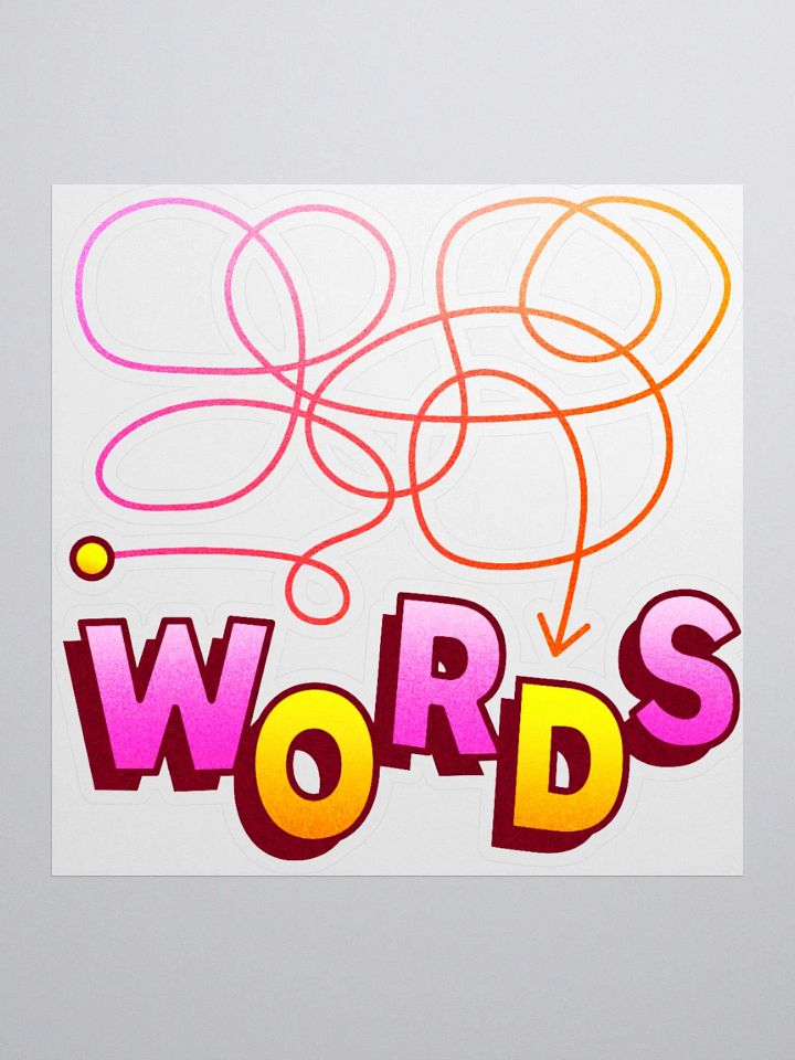 Words Sticker product image (1)