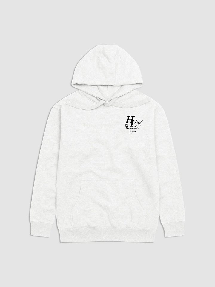 White Logo Hoodie product image (1)