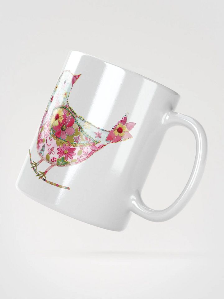Floral Bird Patchwork Mug product image (6)