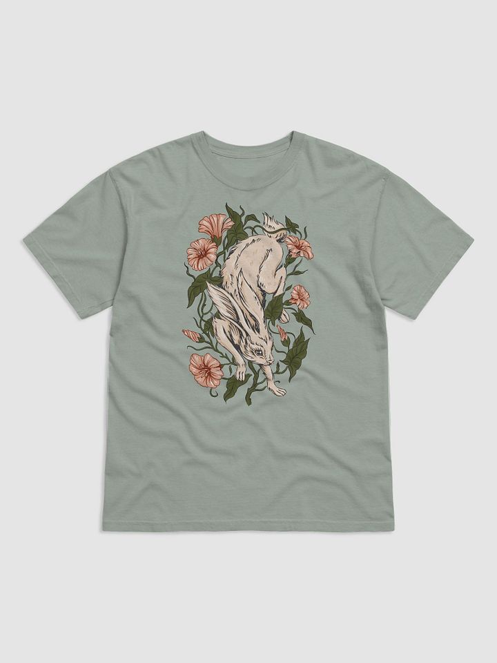 Goblincore and Cottagecore Shirts for Animal Lovers | Forest Hare Among Ivy Flowers Botanicals T-Shirt product image (2)
