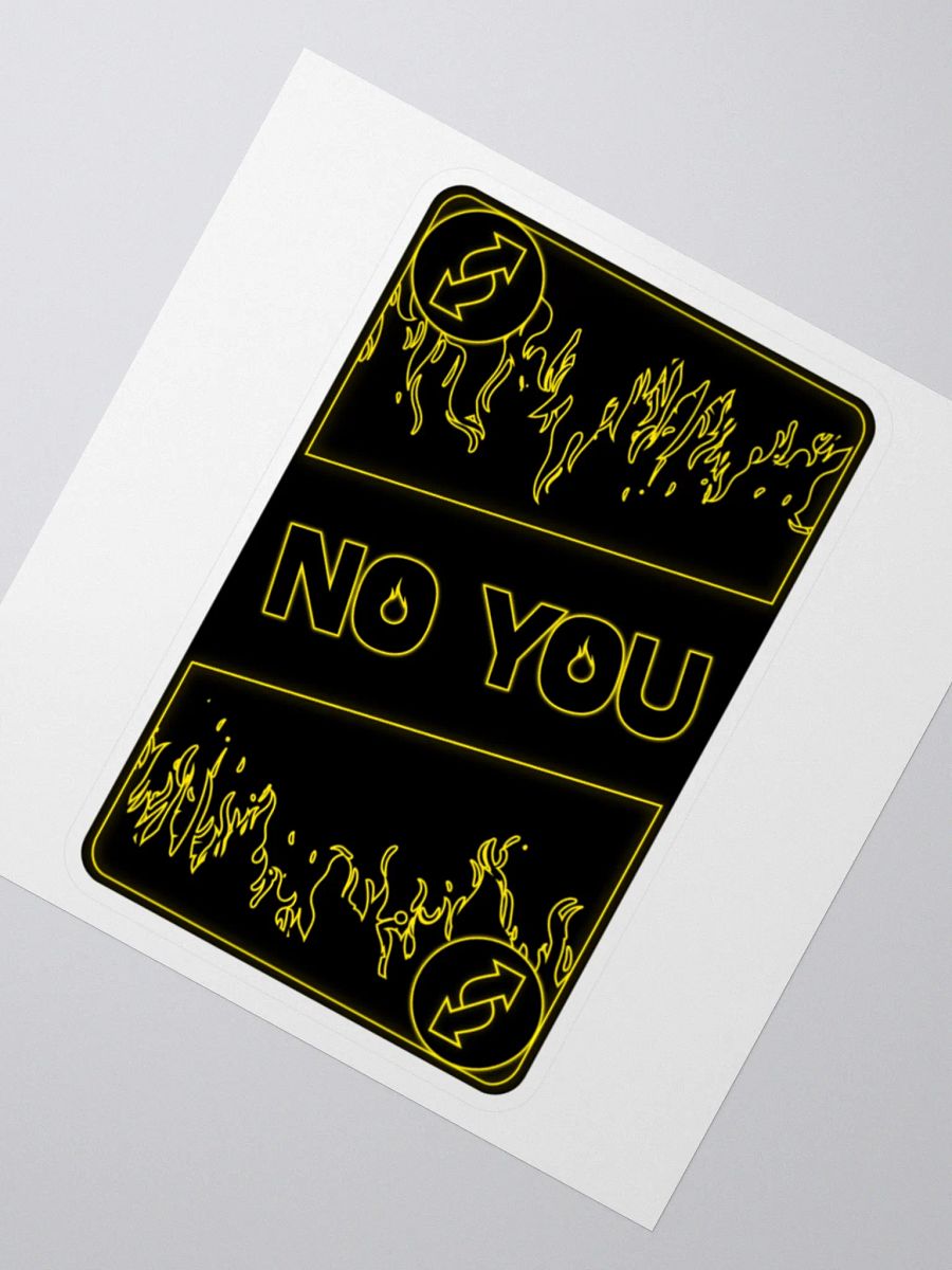 NO YOU Reverse Card product image (3)