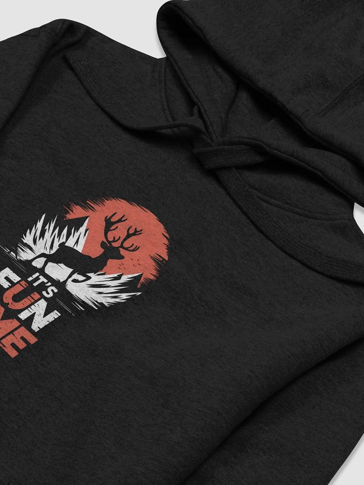 It's Fun Time Sunset Reindeer Christmas Hoodie product image (1)