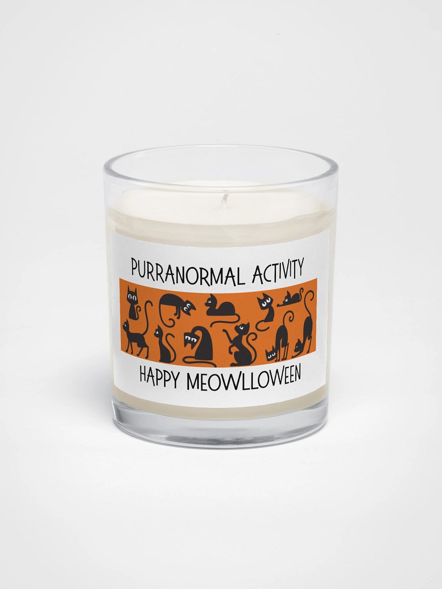 Purranormal Activity Cat Lovers Whimsical Feline Delight Soy Wax Candle product image (2)