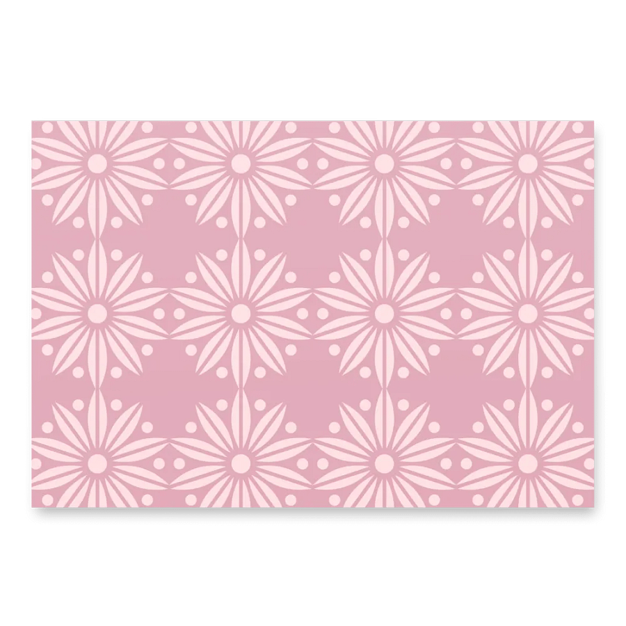 Floral Stripe Delight Wrapping Paper Set product image (1)