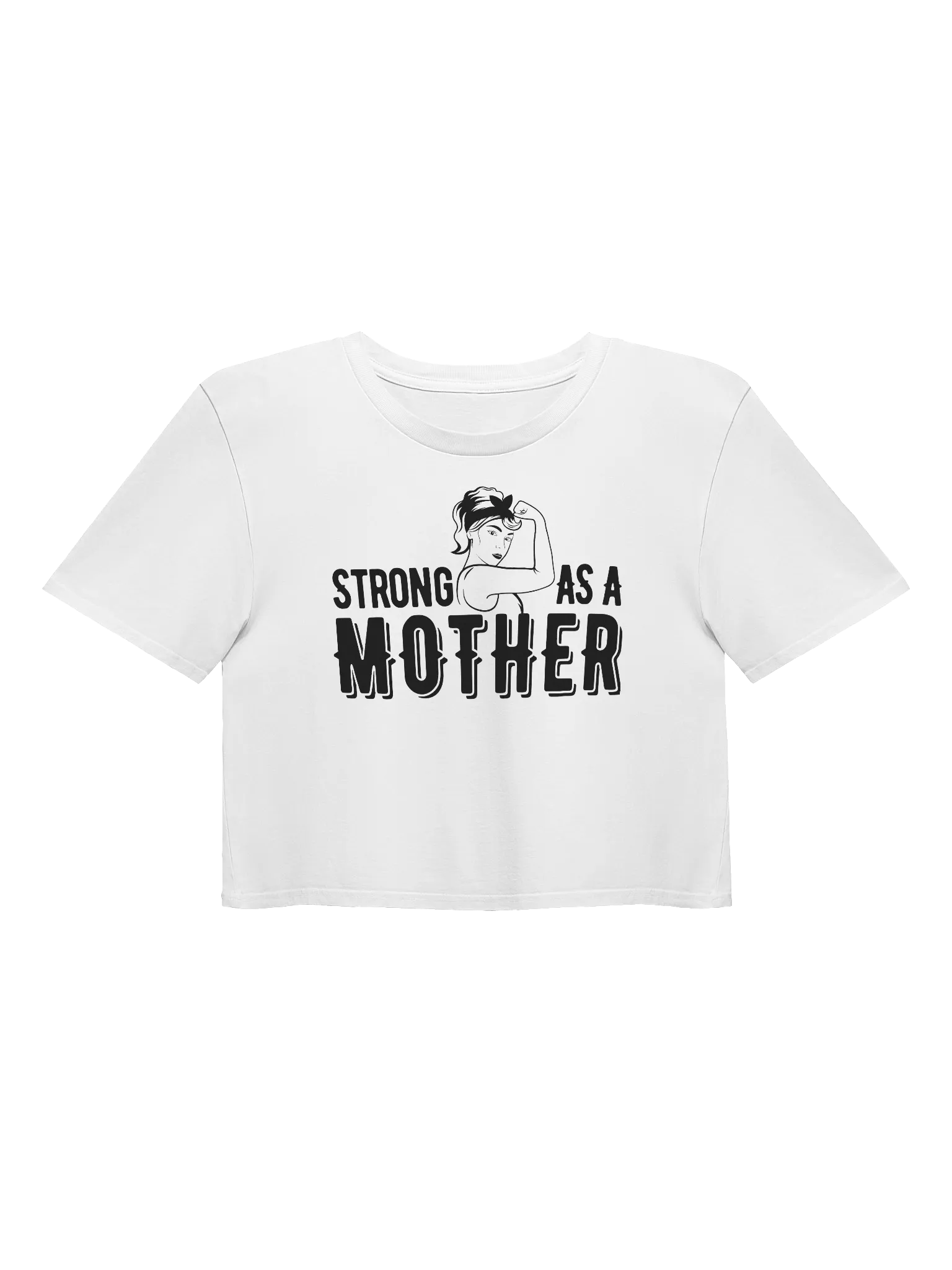 Strong As A Mother Crop Top product image (1)