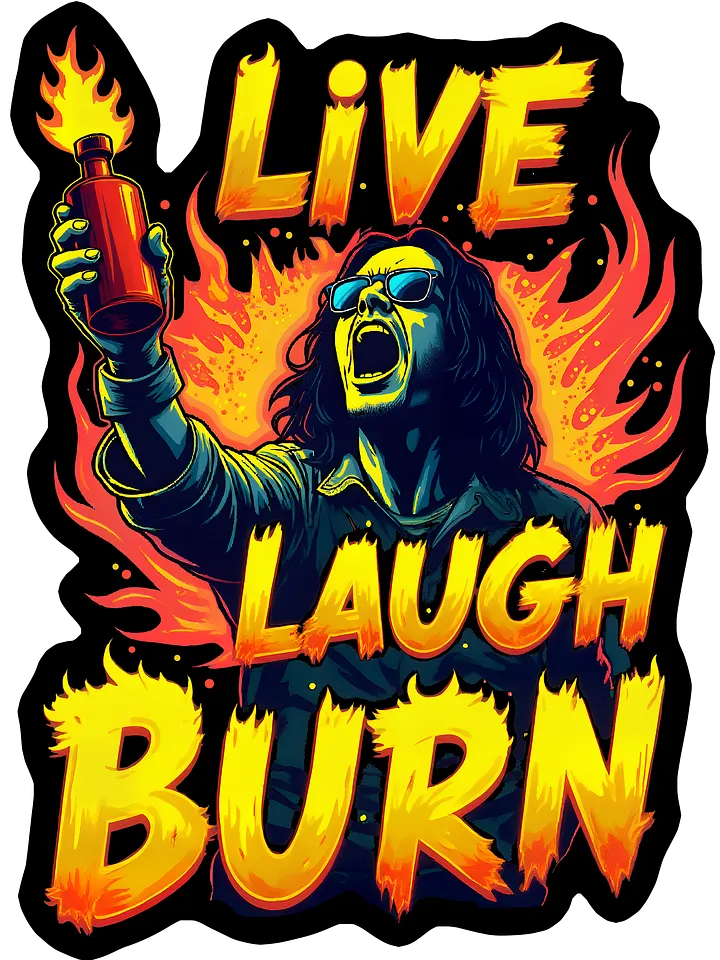 Live Laugh Burn Shirt product image (1)