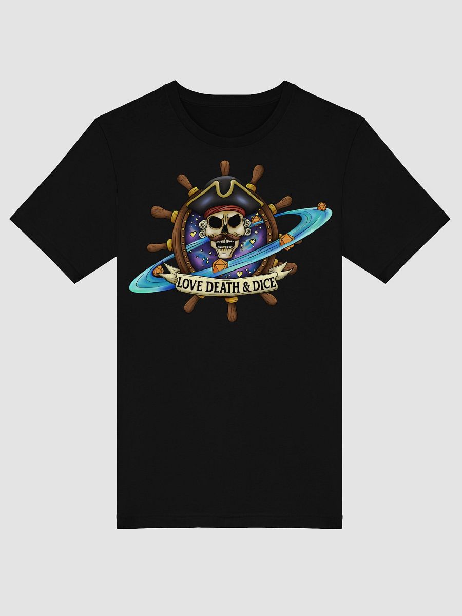Love Death and Dice: Astral Adventures – Spelljammer Skull Tee product image (5)