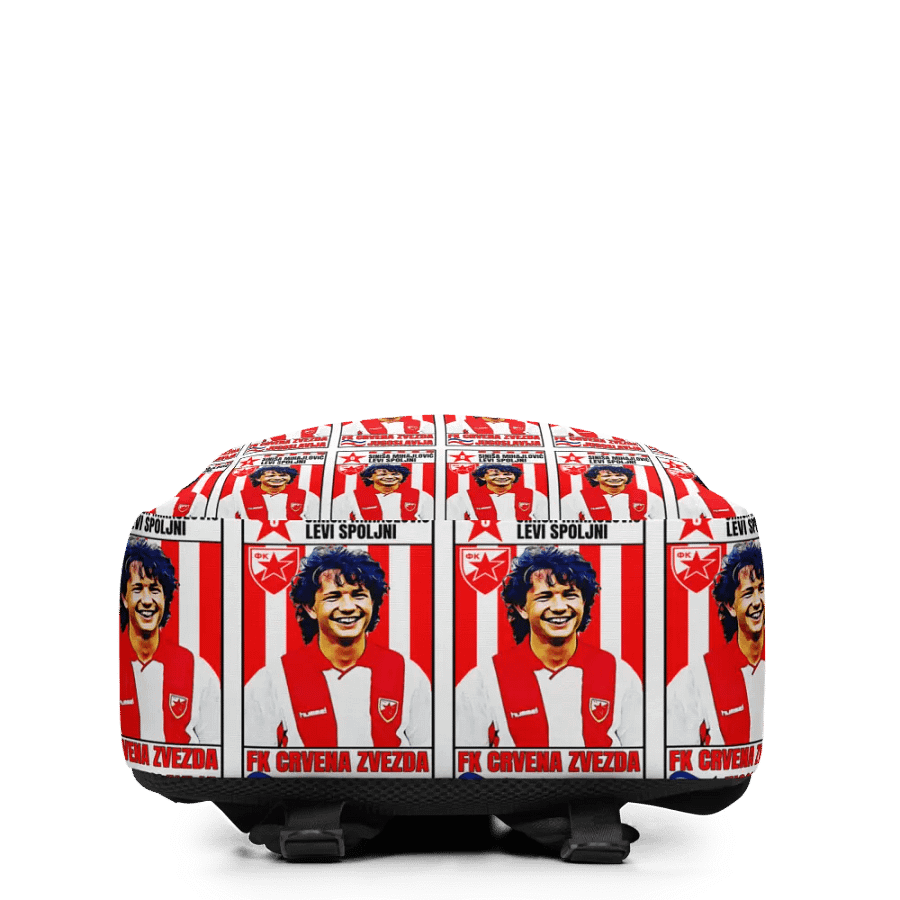 Siniša Mihajlović (FK Crvena Zvezda) #2 All-Over Print Minimalist Backpack product image (4)
