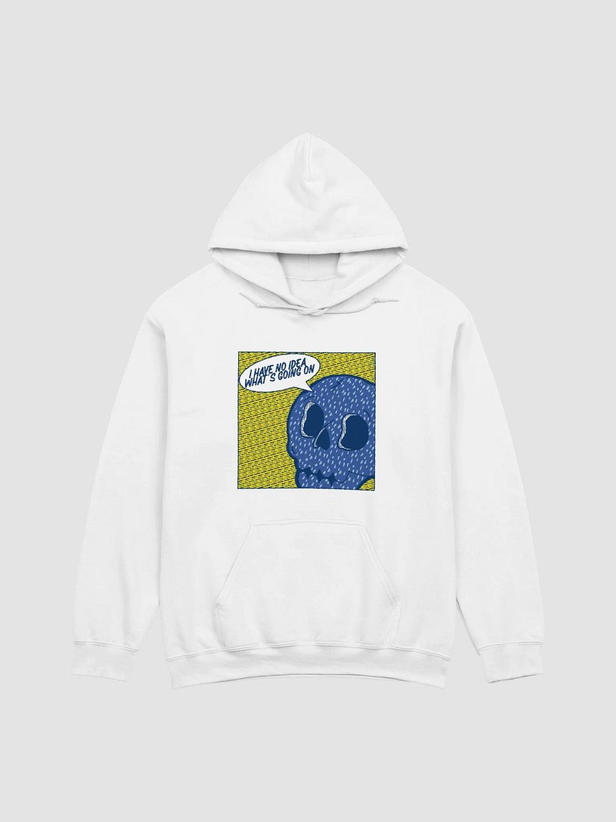 Confused Pop Skull Hoodie product image (1)