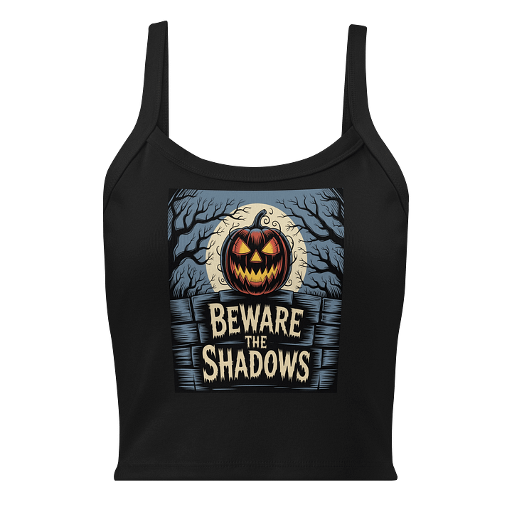 Beware the Shadows Women's Gothic Tank Top - Midnight Veil Designs product image (1)