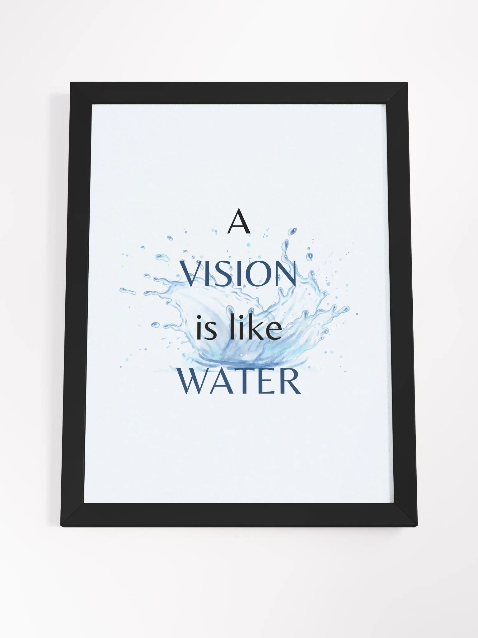 Visionary Splash Framed Poster product image (4)