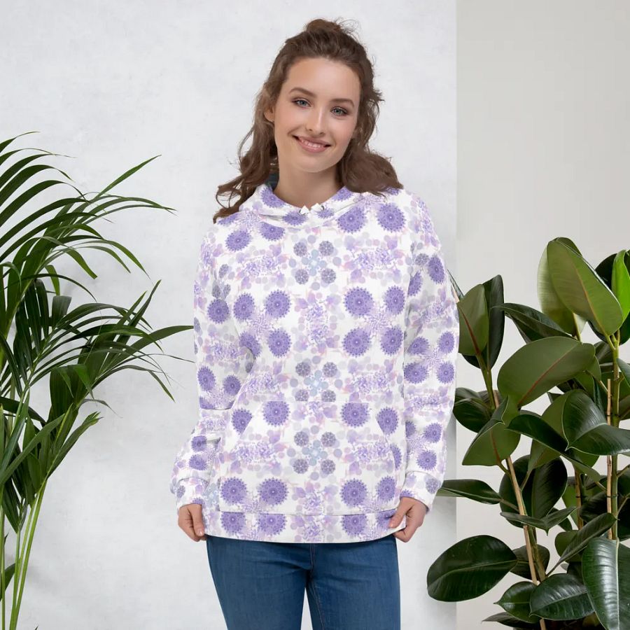 Lilac Mandala Hoodie product image (6)
