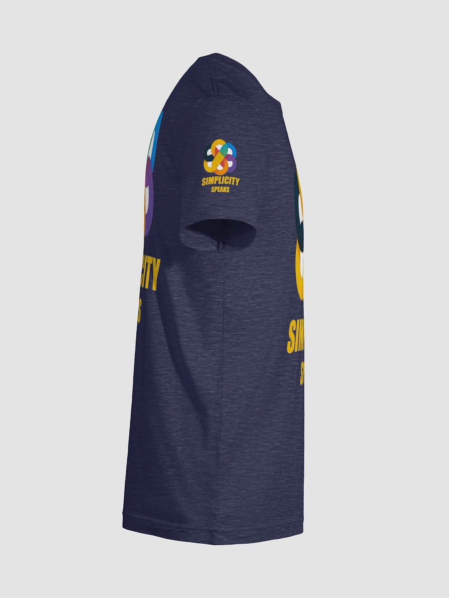 Simplicity Speaks Geometric T-Shirt product image (109)