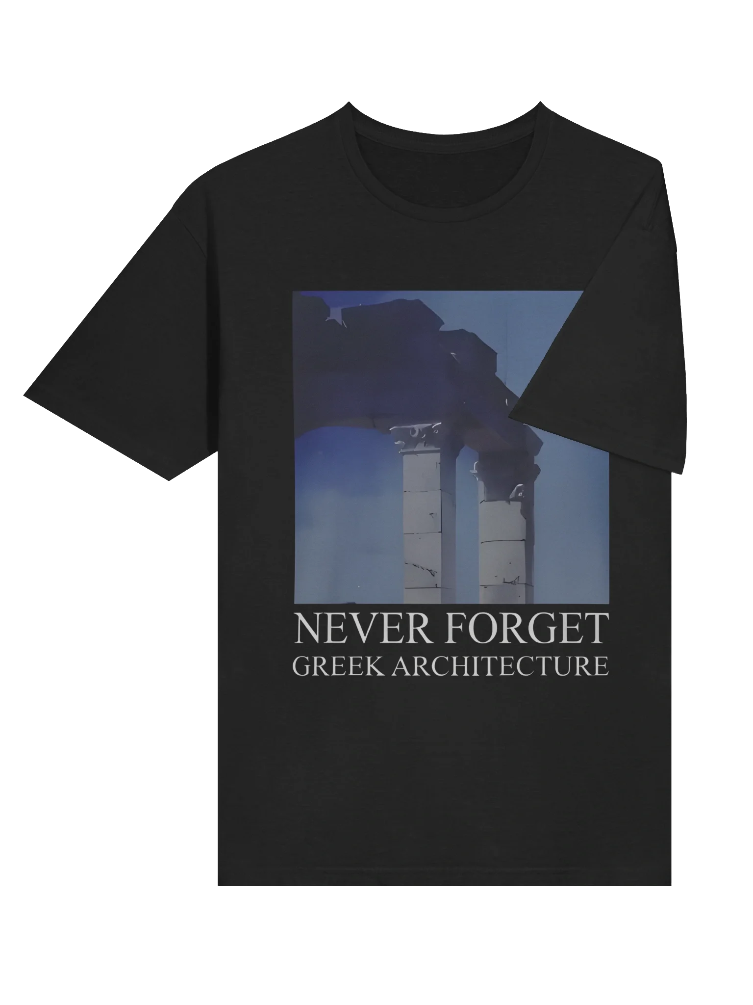 Never Forget Greek Architecture T-Shirt product image (5)