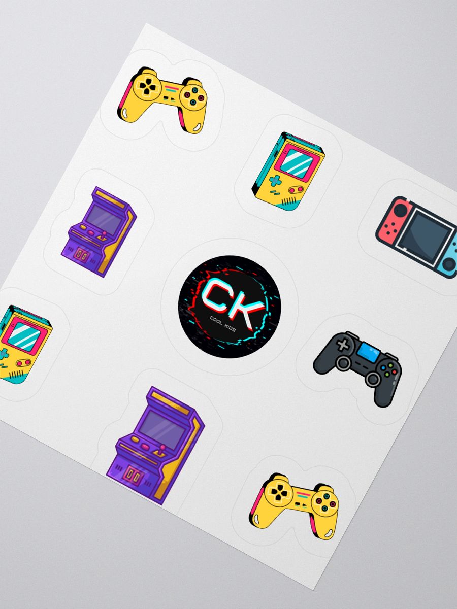 Retro Gaming Sticker Pack product image (5)