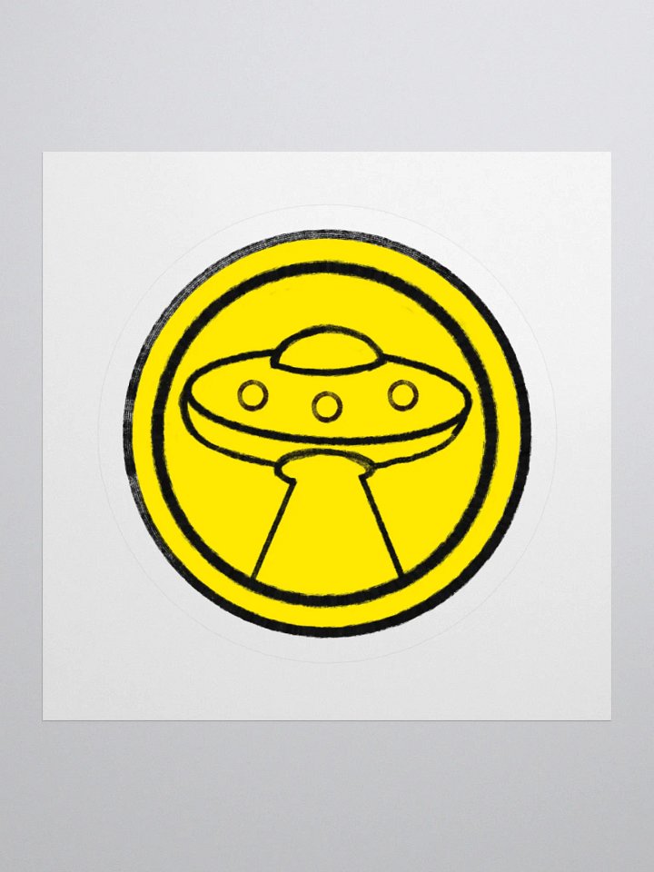 Cosmic Visitor Kiss Cut Stickers product image (2)