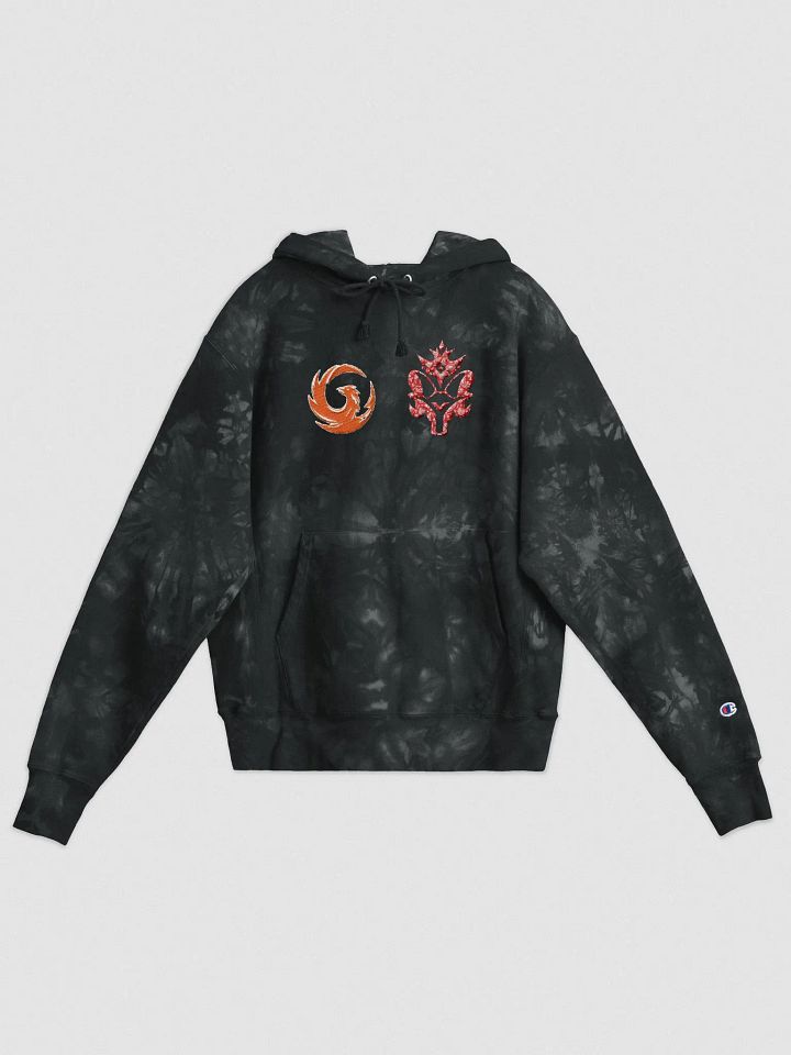 GOATED x SAV Champion Tie Die Hoodie Collab product image (2)