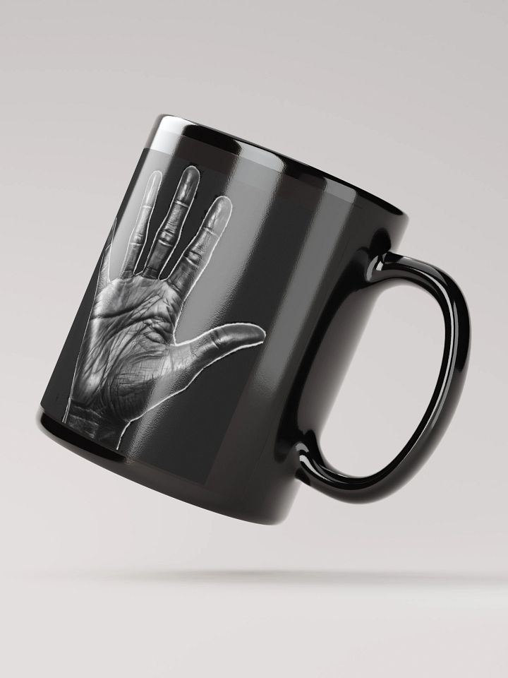 Blackhand Skull Gear Mug - Fuel Your Gaming Passion! product image (4)